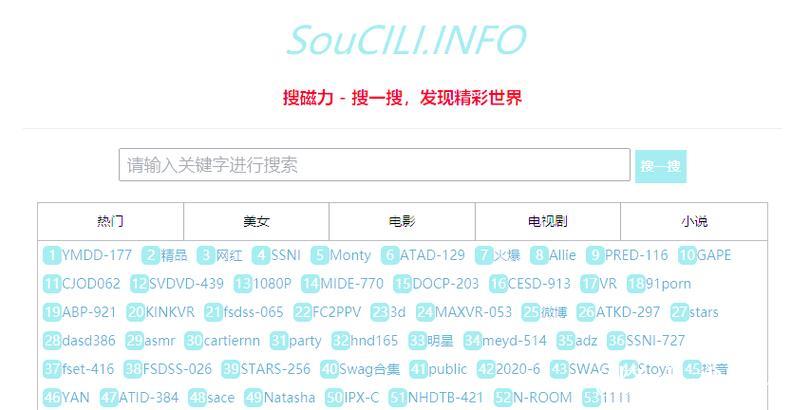 探索磁力搜索引擎的奥秘与应用